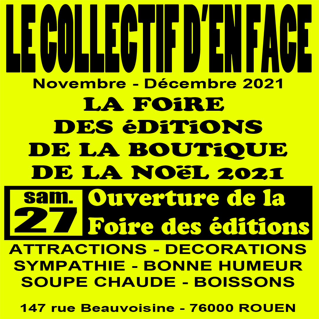 LA FOiRE DES éDiTiONS DE LA BOUTiQUE DE LA NOëL 2021